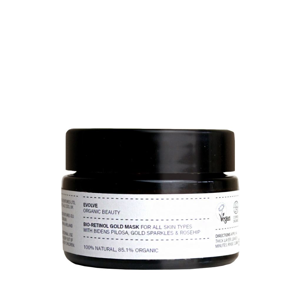 Evolve Organic Beauty Bio-Retinol Gold Mask