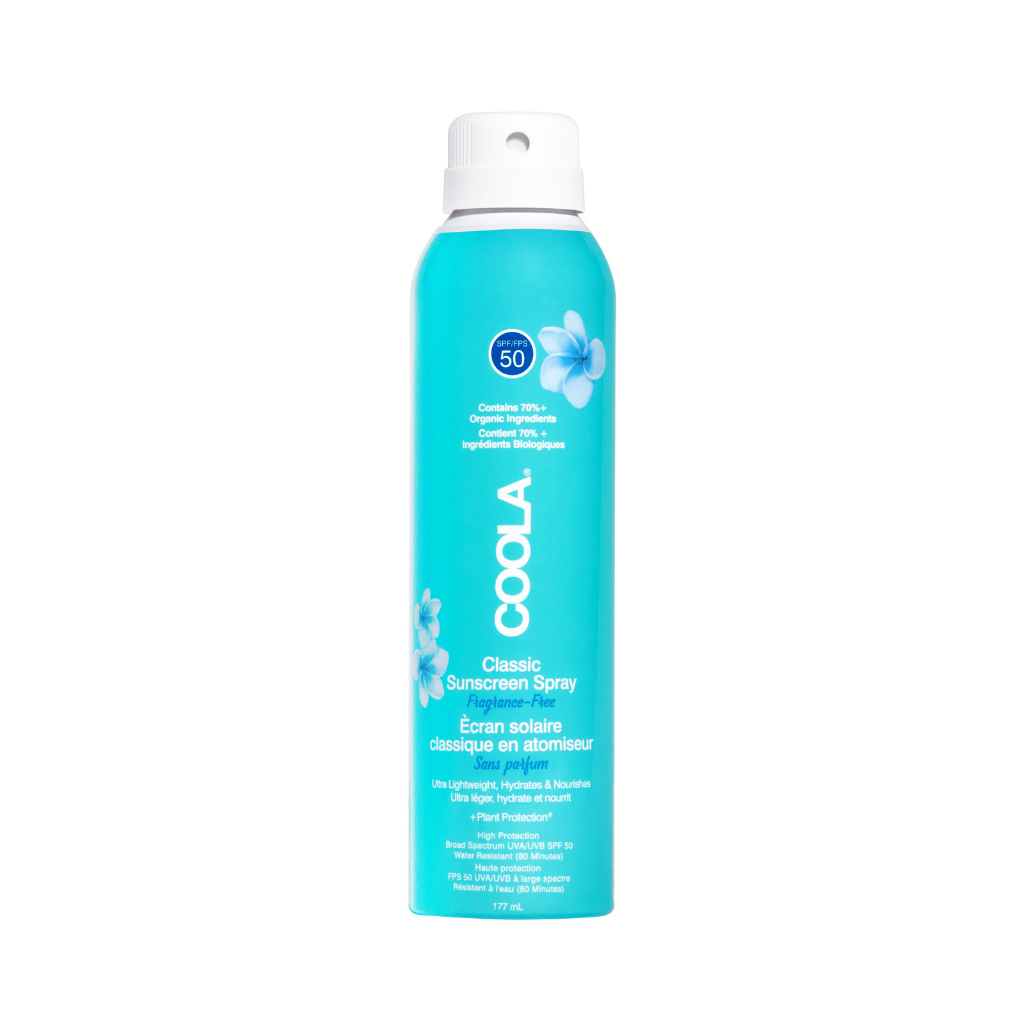 COOLA Classic Body Spray Fragrance-Free SPF 50