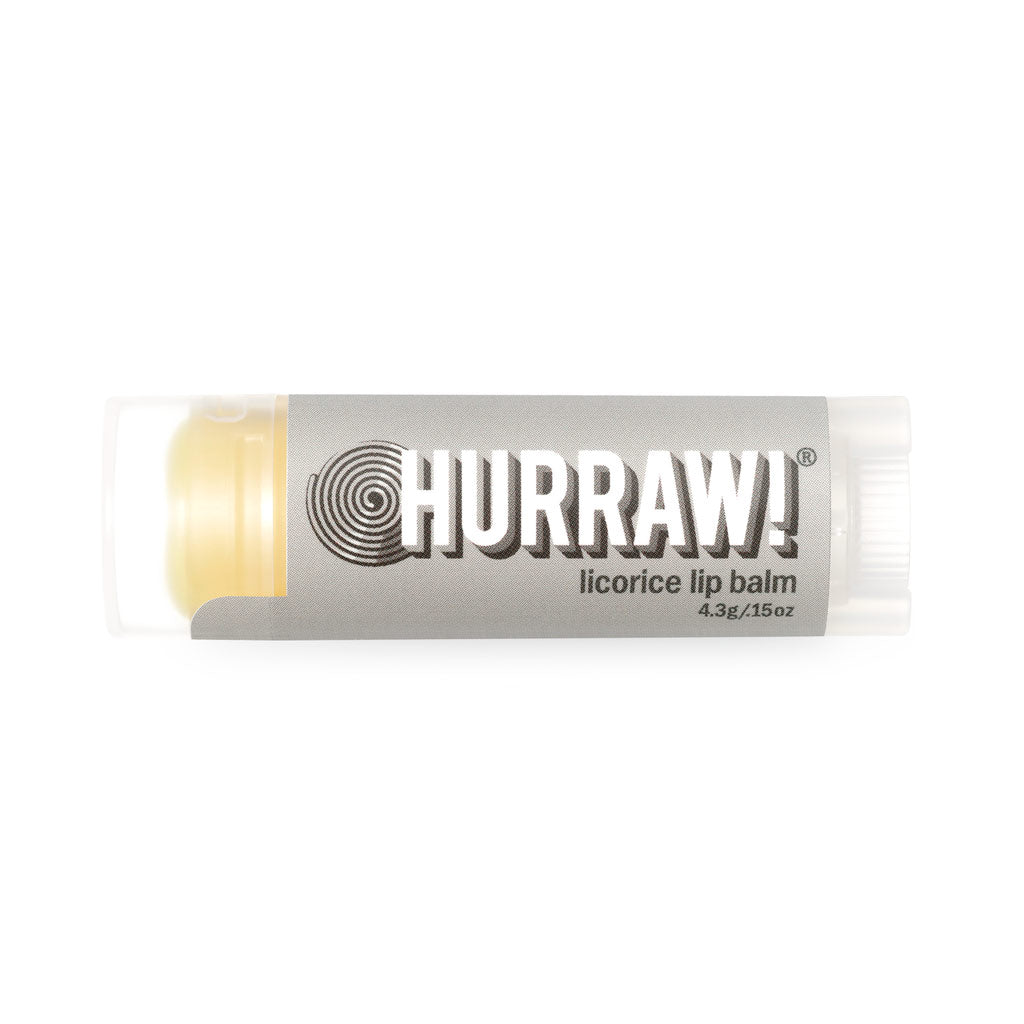 Hurraw! Licorice Lip Balm