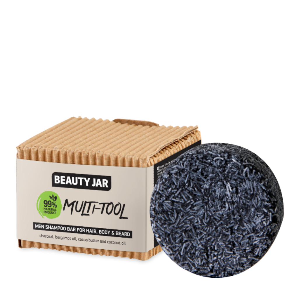 Beauty Jar Multi-Tool Hair, Body & Beard Shampoo Bar