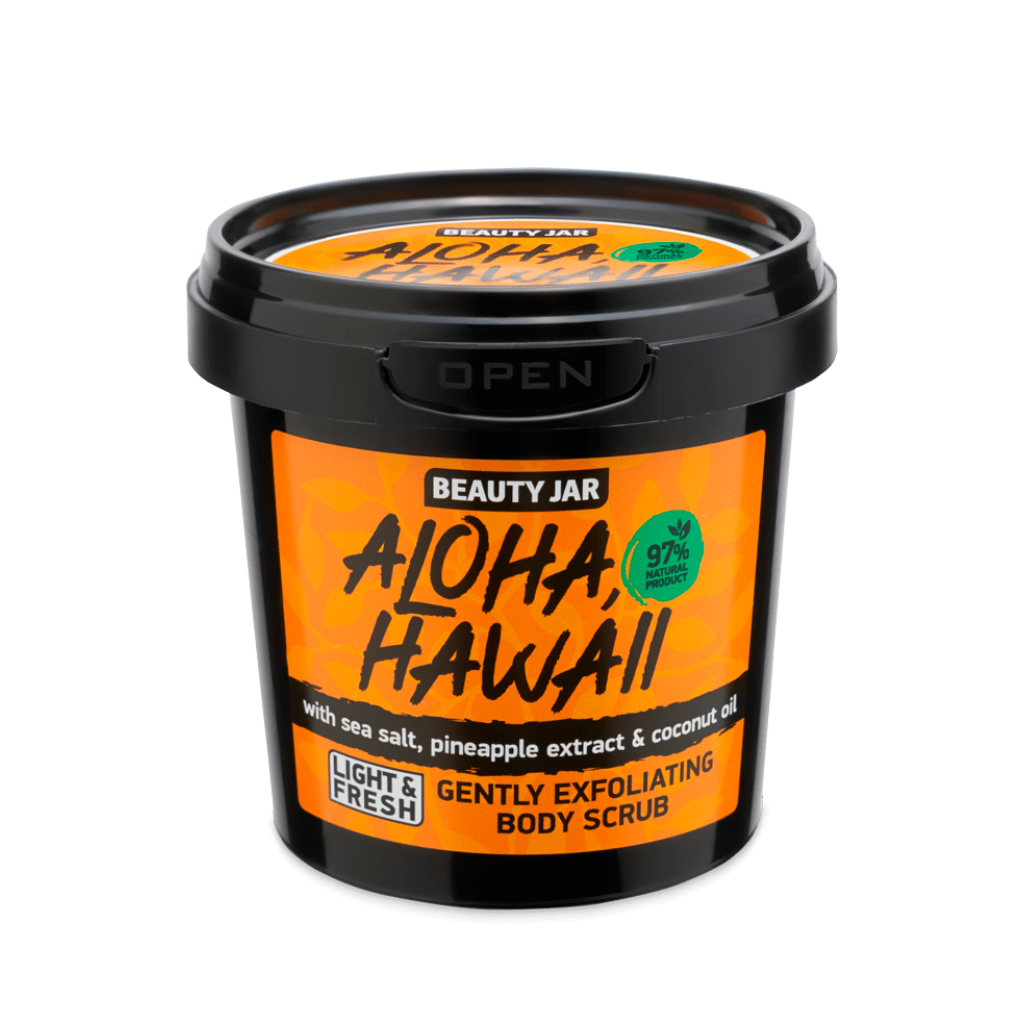 Beauty Jar Aloha, Hawaii Pineapple and Coconut Body Scrub