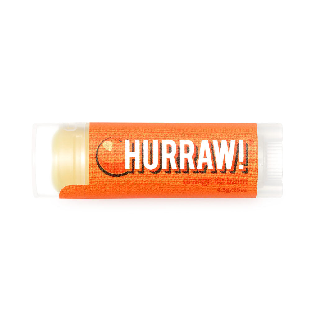 Hurraw! Orange Lip Balm