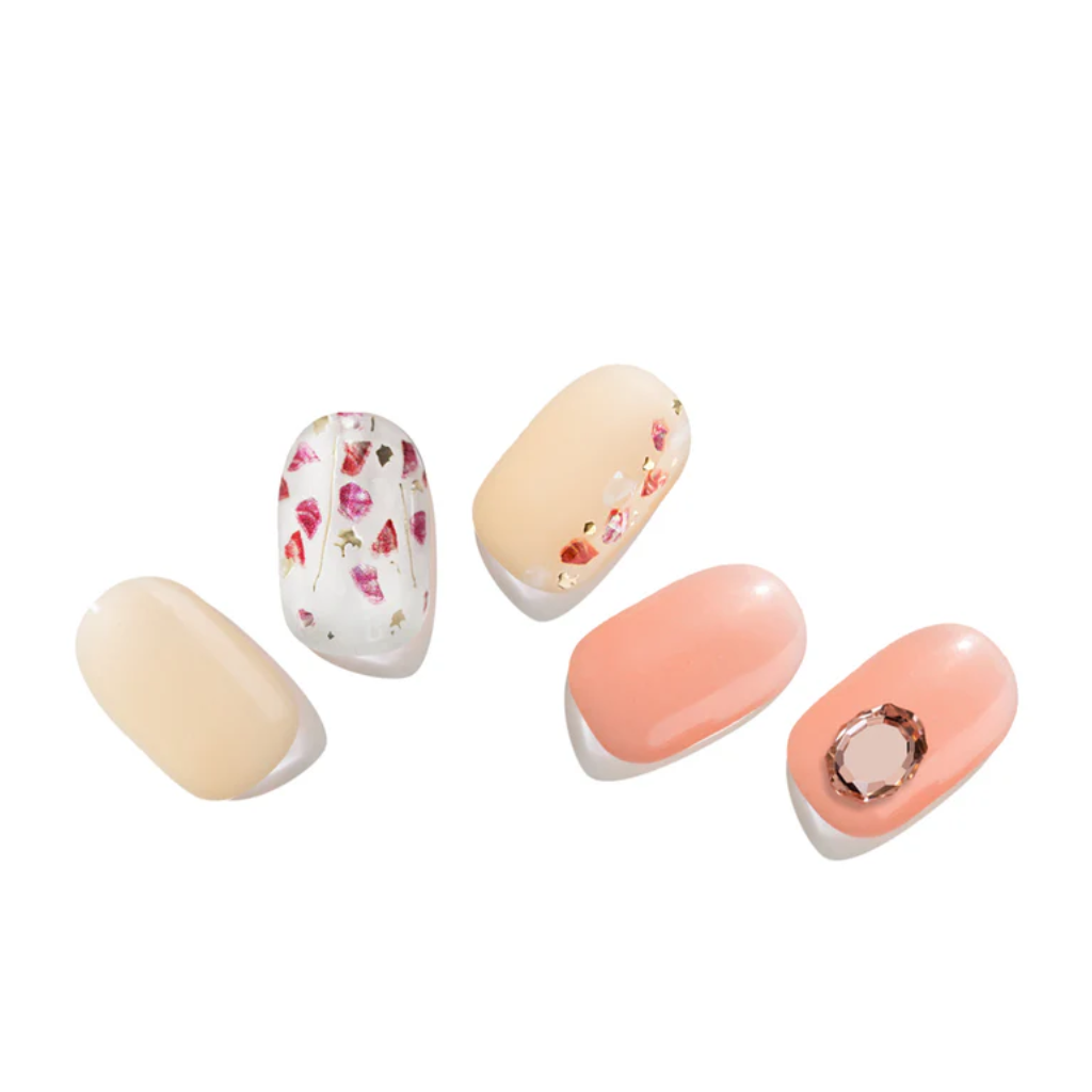 ÉDGEU Gel Nail Sticker - Coral Stone Blusher