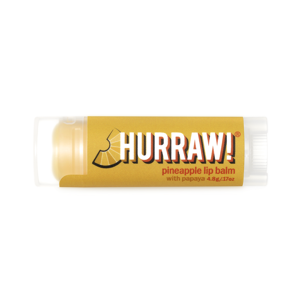 Hurraw! Pineapple Lip Balm with Papaya