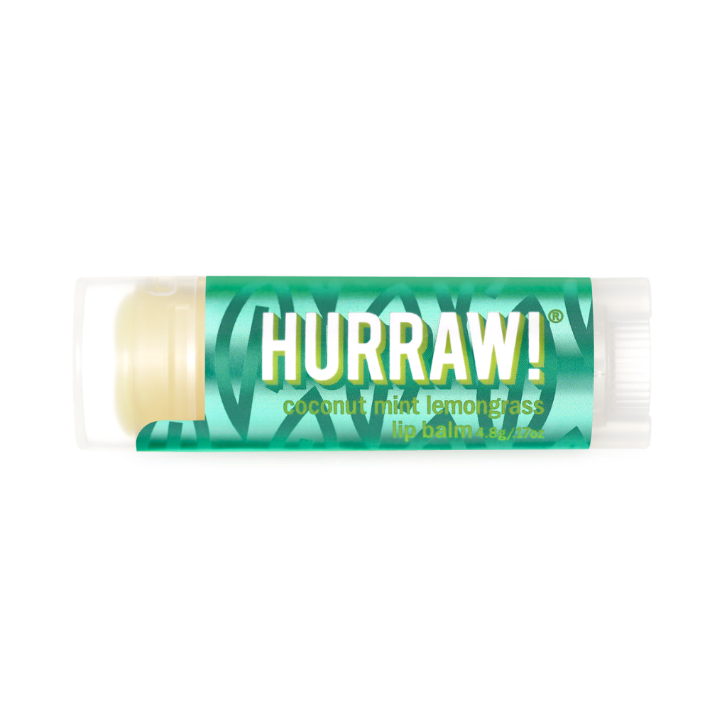 Hurraw! Coconut Mint Lemongrass Lip Balm