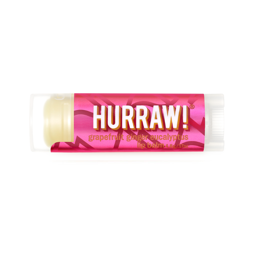 Hurraw! Grapefruit Ginger Eucalyptus Lip Balm