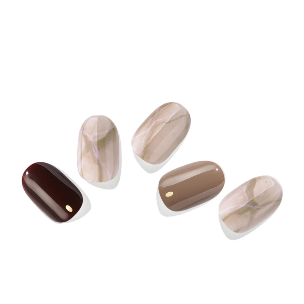 ÉDGEU Gel Nail Sticker - Chocolat Nuance