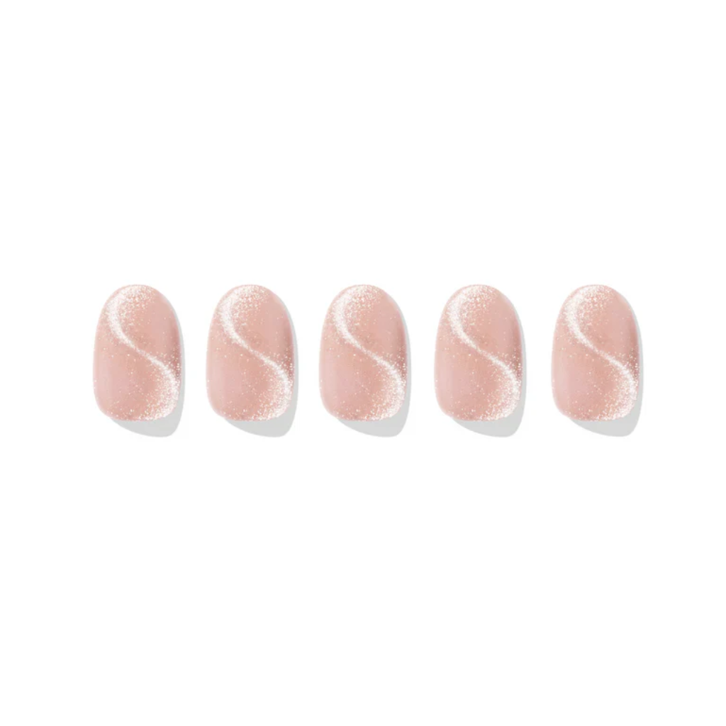 ÉDGEU Gel Nail Sticker - Wave Pink Magnet