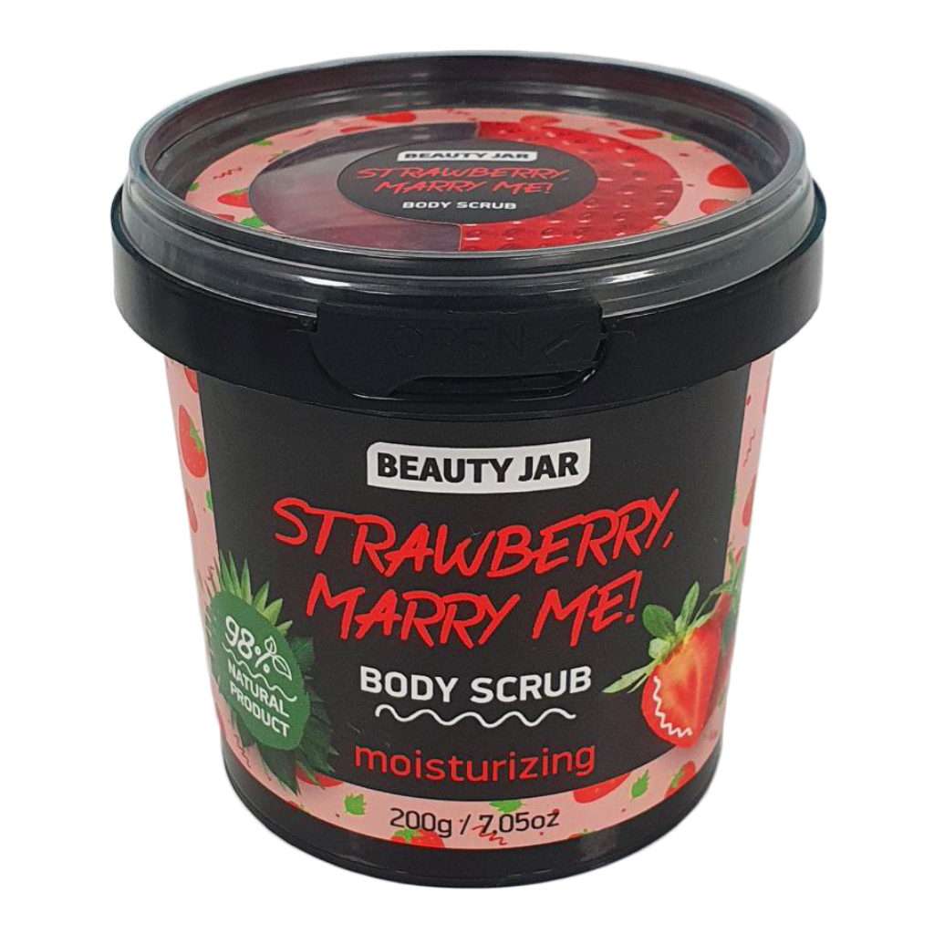 Beauty Jar Strawberry, Marry Me! Body Scrub