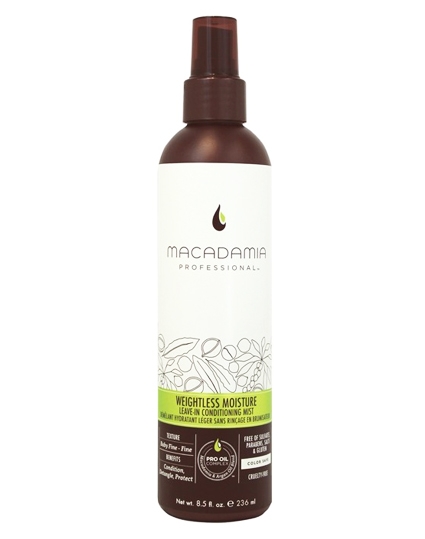 Macadamia Weightless Moisture Leave-In Conditioning Mist 236 ml