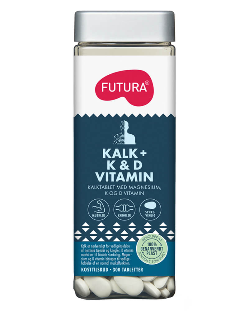 Futura Kalk + K & D Vitamin 300 stk.