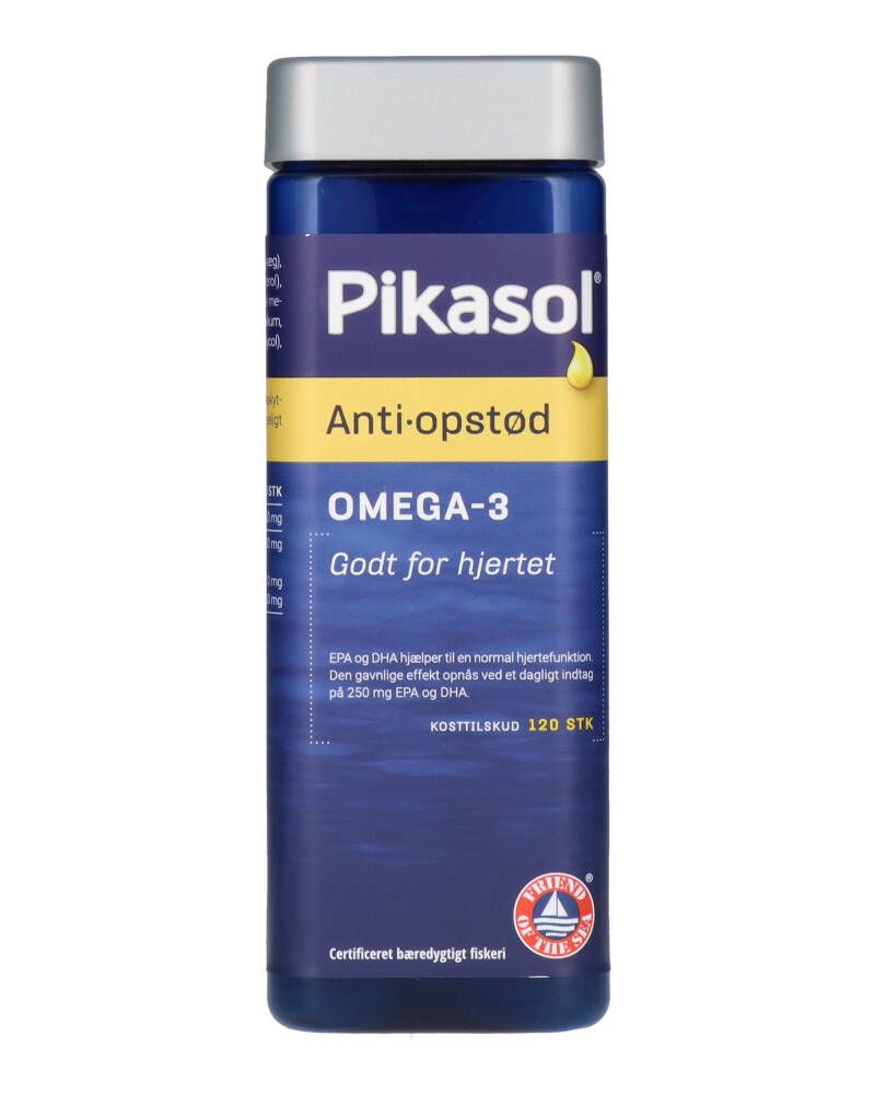 Pikasol Anti-Opstød Omega-3   120 stk.