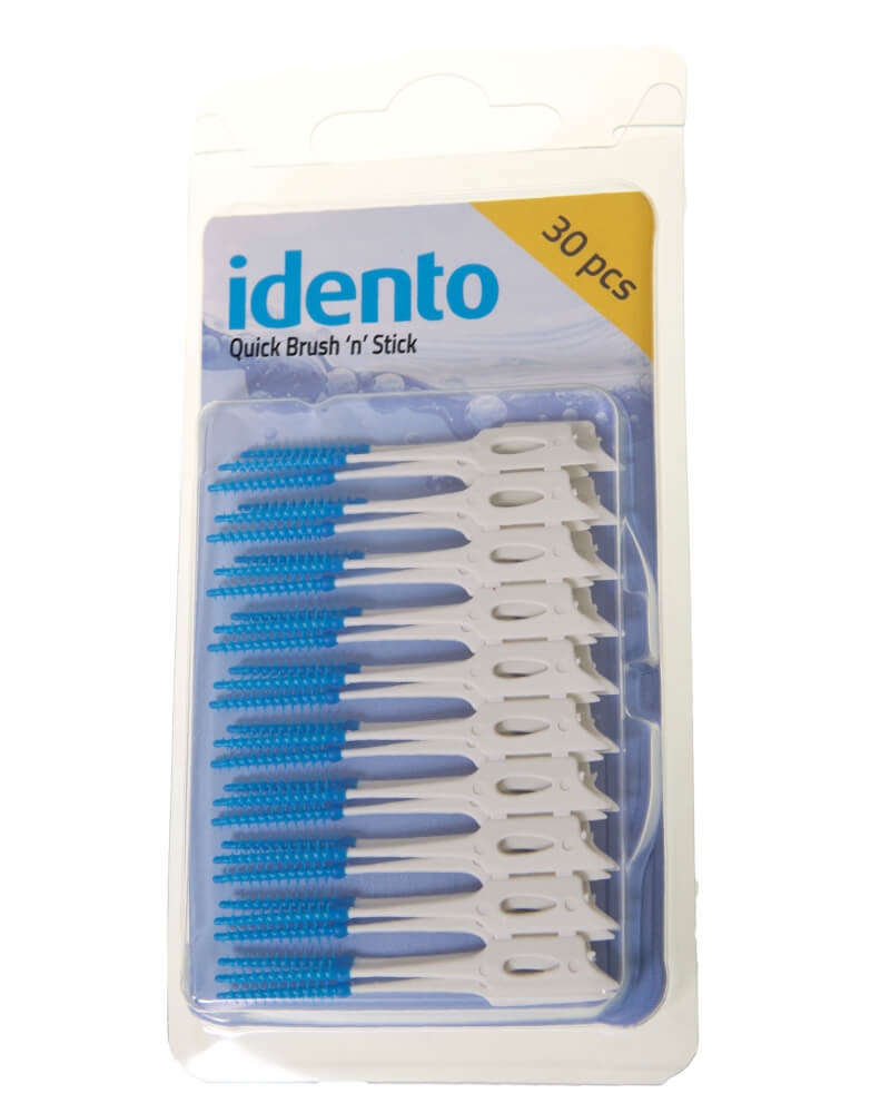 Idento Quick Brush´n´stick (Blå)   30 stk.