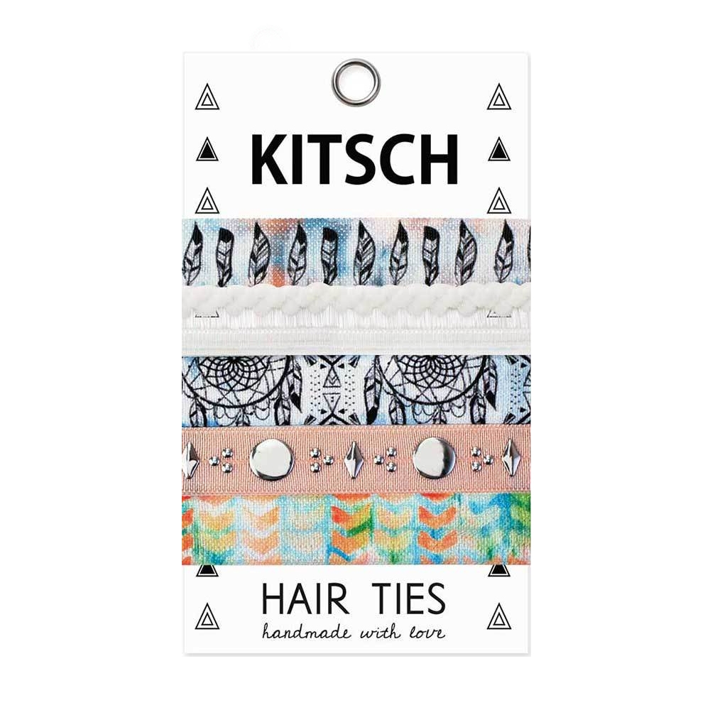 KITSCH - Dreamcatcher Hair Ties   5 stk.