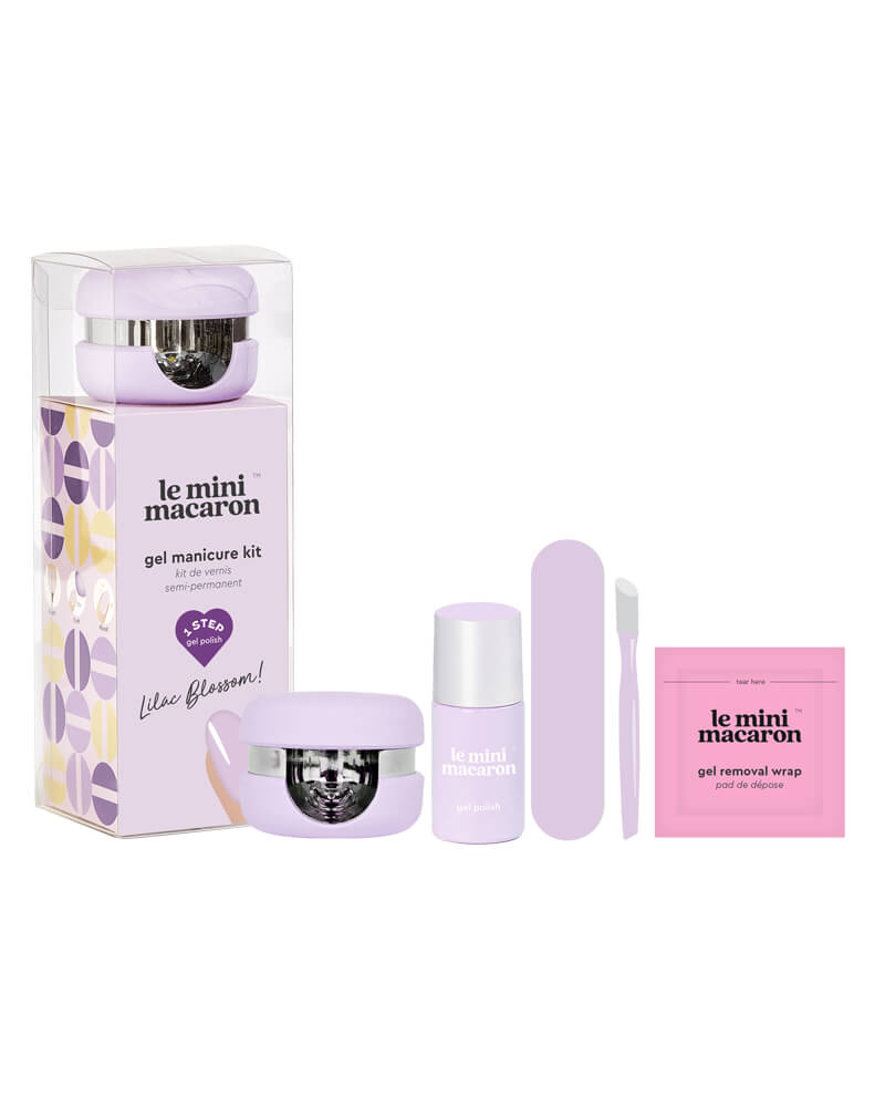 Le Mini Macaron Gel Manicure Kit Lilac Blossom 10 ml