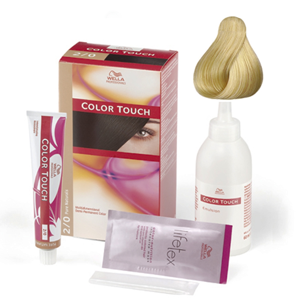 Wella Color Touch Pure Naturals Kit 9/01 (Hjemmefarver)