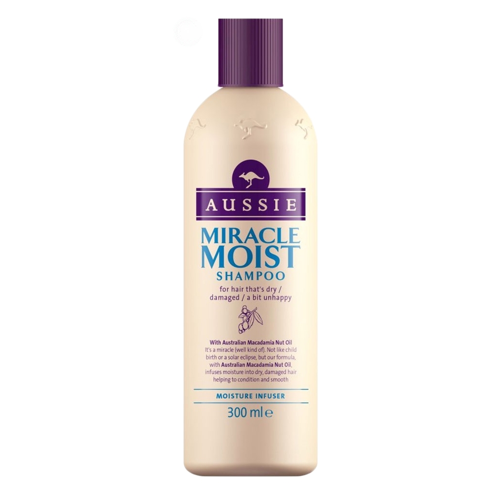 Aussie Miracle Moist Shampoo 300 ml