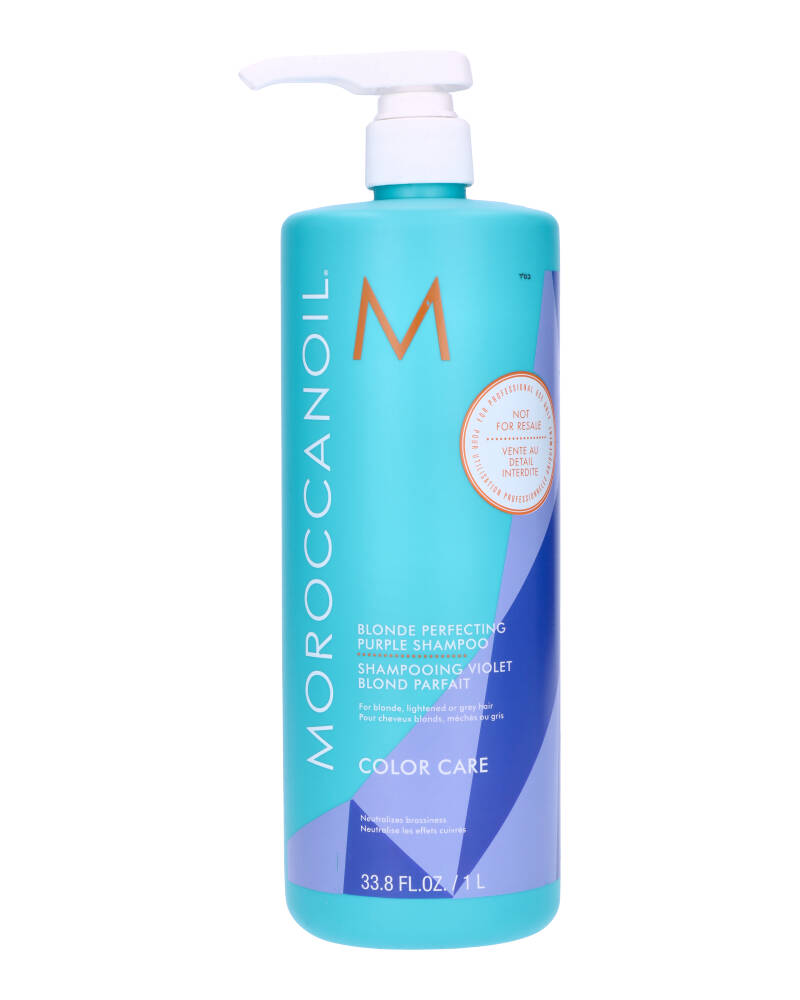 Moroccanoil Blonde Perfecting Purple Shampoo Color Care 1000 ml