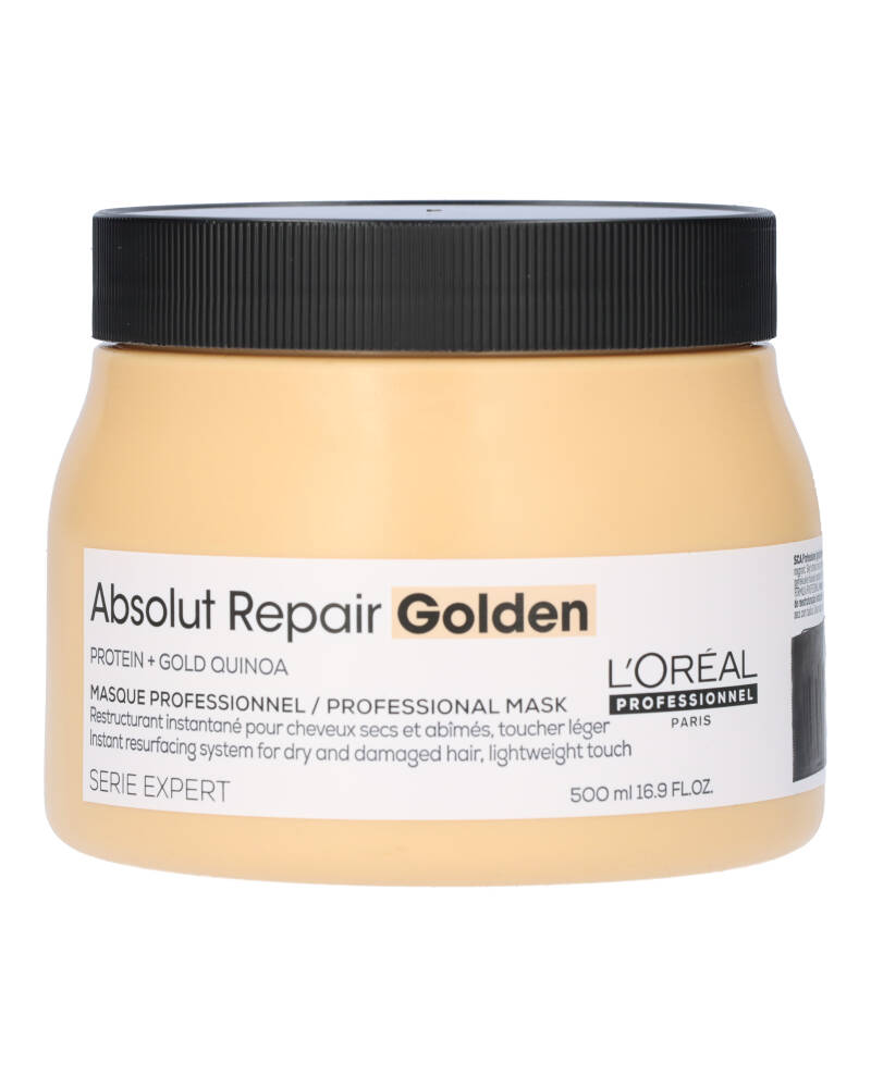 Loreal Absolut Repair Protein Golden + Gold Quinoa Mask 500 ml