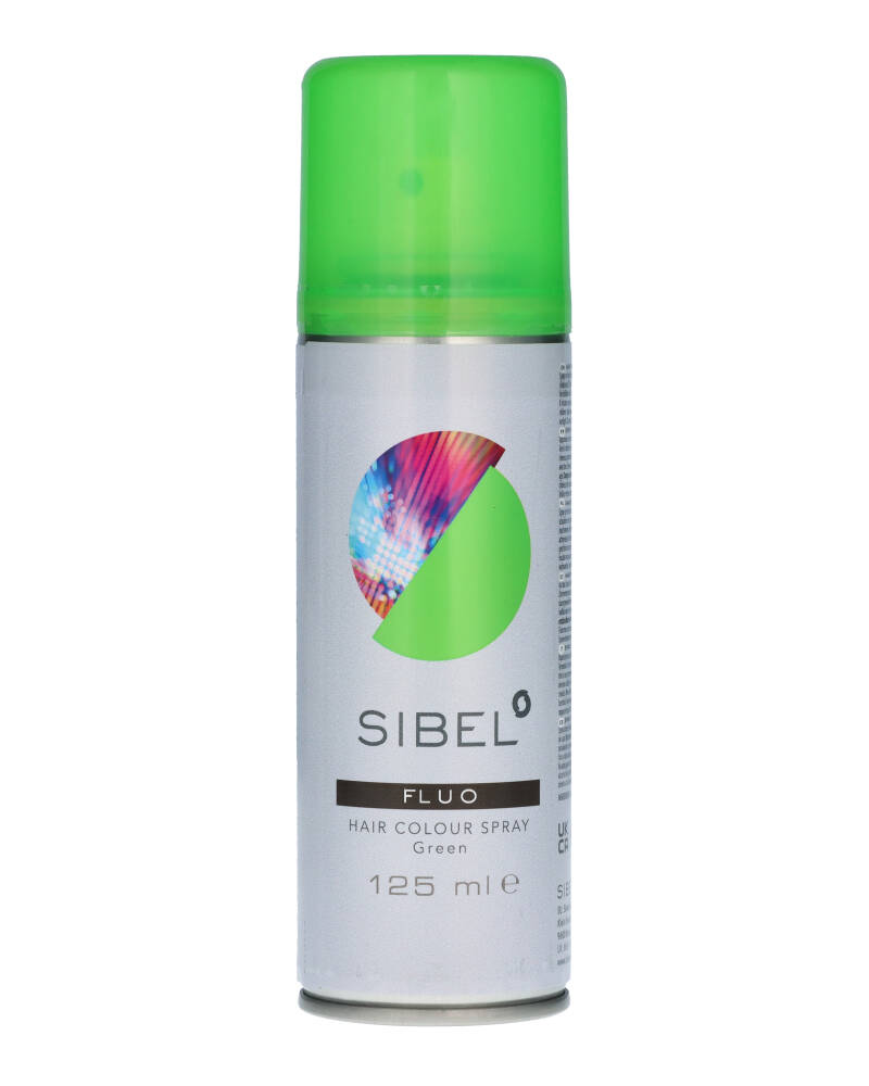 Sibel Fluo Hair Colour Spray Green 125 ml