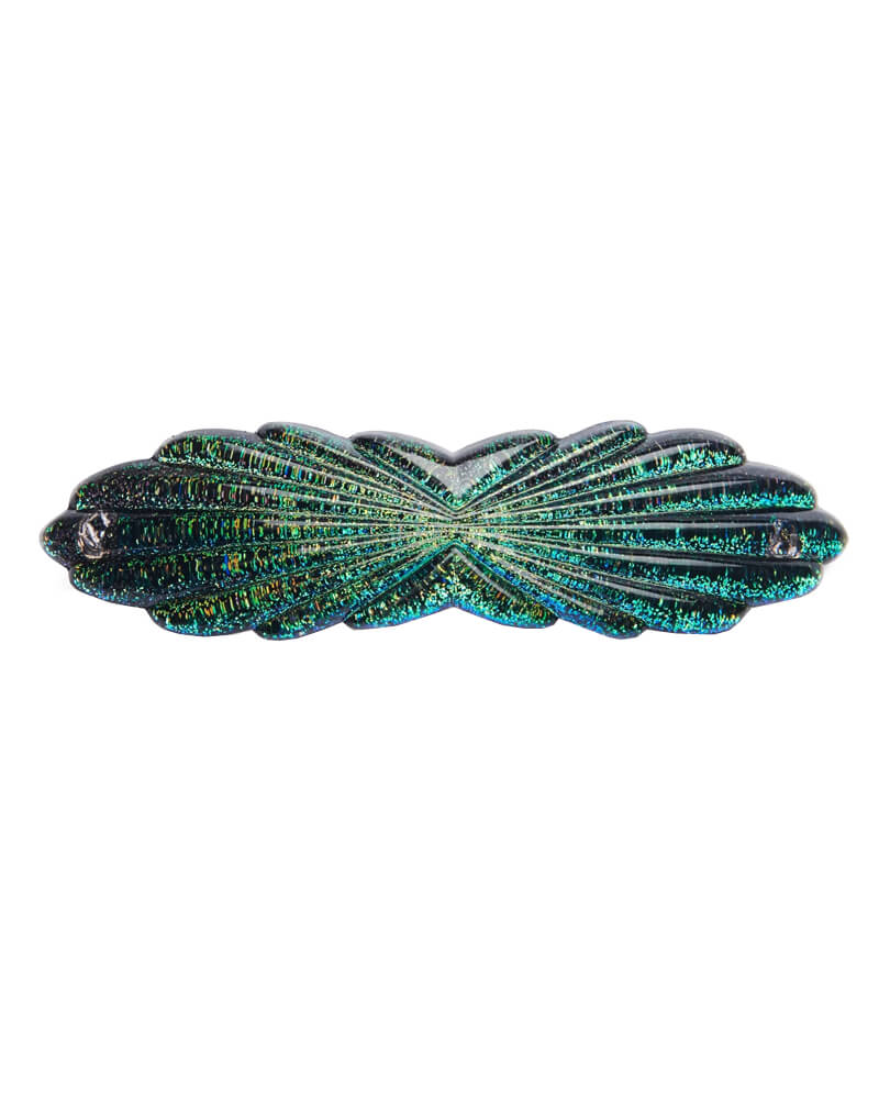 Pico Madeleine Barrette Black Multi Glitter