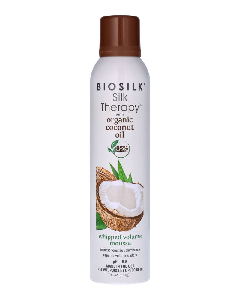 Biosilk Silk Therapy Organic Coconut Oil Whipped Volume Mousse 227 g