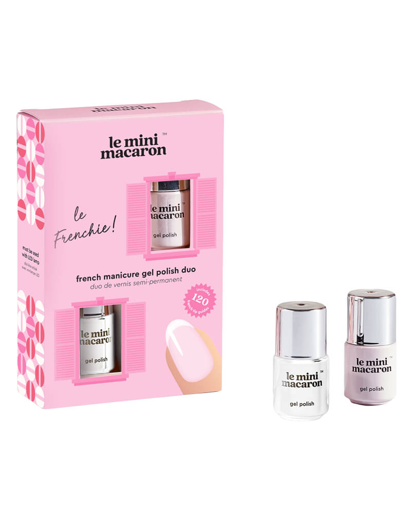 Le Mini Macaron French Manicure Kit 5 ml 2 stk.