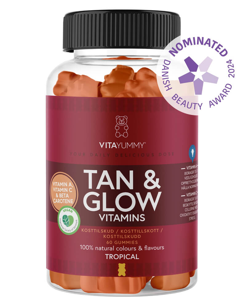 VitaYummy Tan & Glow Vitamins Tropical   60 stk.