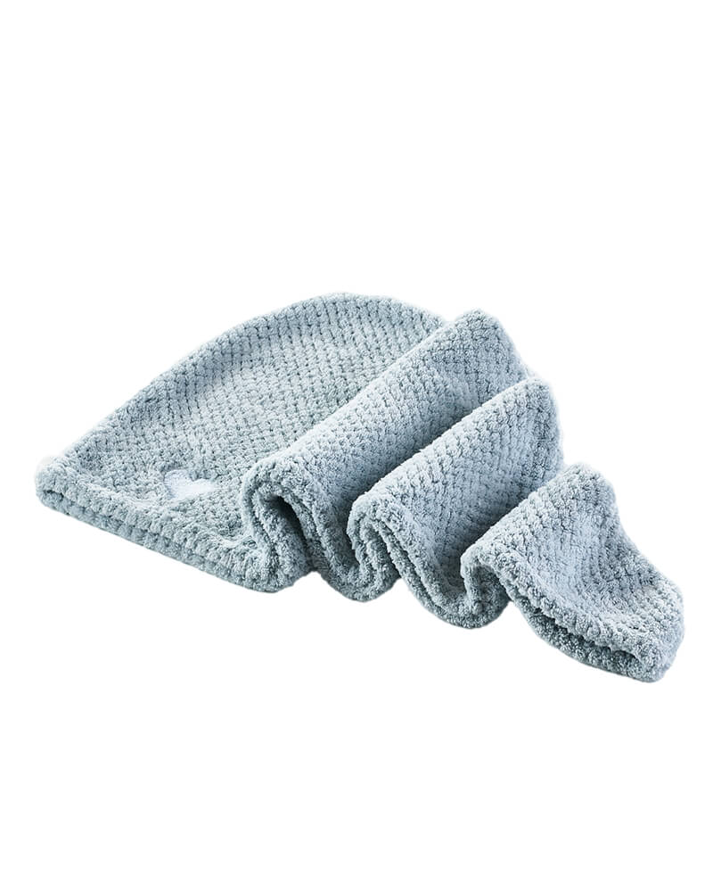 Yuaia Haircare Microfibre Hair Towel Light Blue   1 stk.