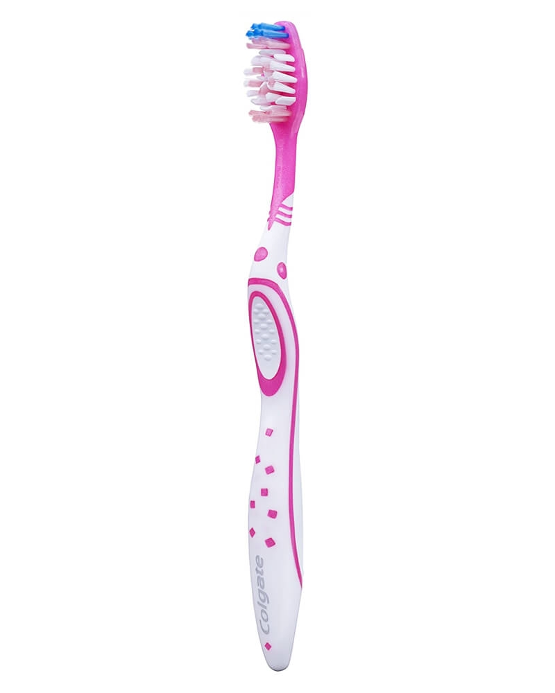 Colgate MaxWhite Tandbørste - Medium - Pink