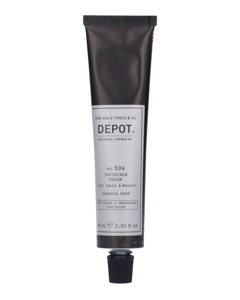 Depot NO. 506 Invisible Color - For Hair And Beard -  Natural Steel 60 ml