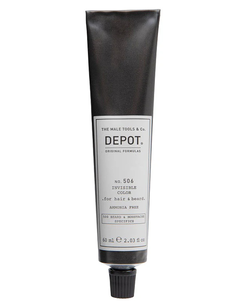 Depot NO. 506 Invisible Color - For Hair And Beard - Natural Titanium 60 ml