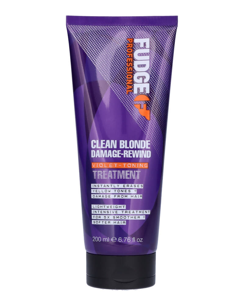 Fudge Clean Blonde Damage Rewind Violet-Toning Treatment 200 ml