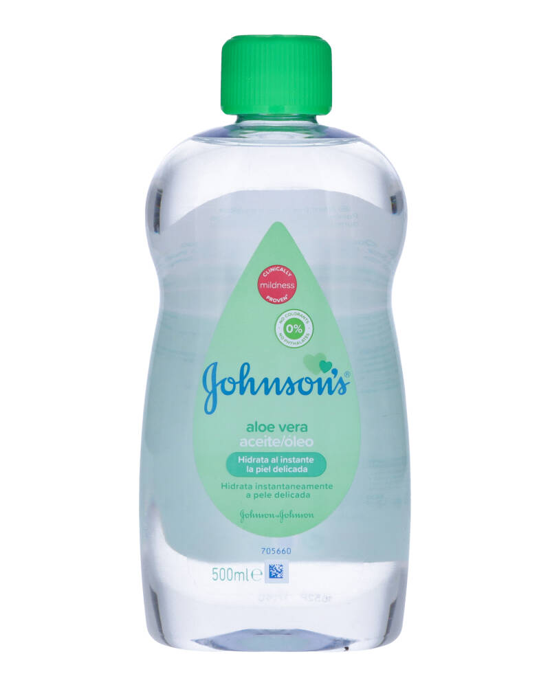 Johnsons Aloe Vera Oil 500 ml