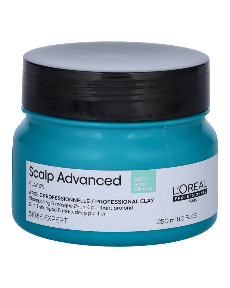 Loreal Professionnel Scalp Advanced Anti-Oiliness 2-in-1 Deep Purifier Treatment 250 ml