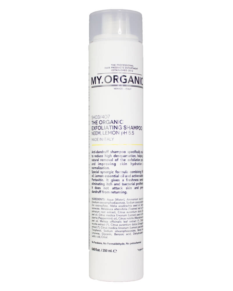 My.Organics The Organic Exfoliating Shampoo Neem And Lemon 250 ml