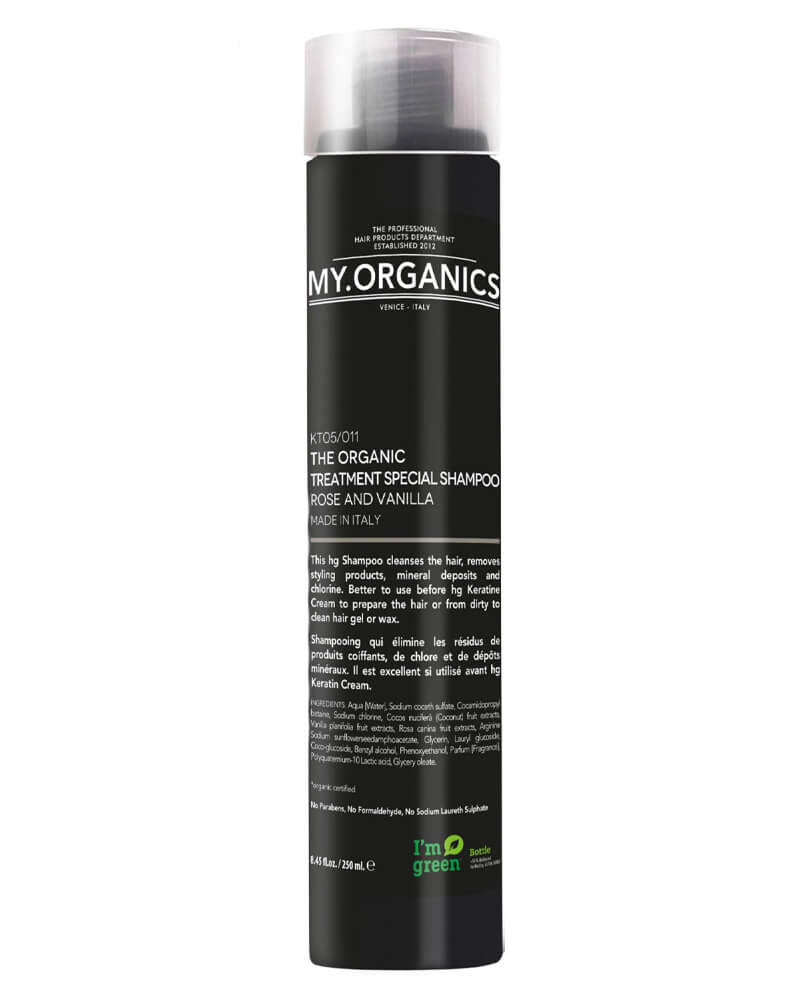 My.Organics The Organic Treatment Special Shampoo Rose And Vanilla 250 ml