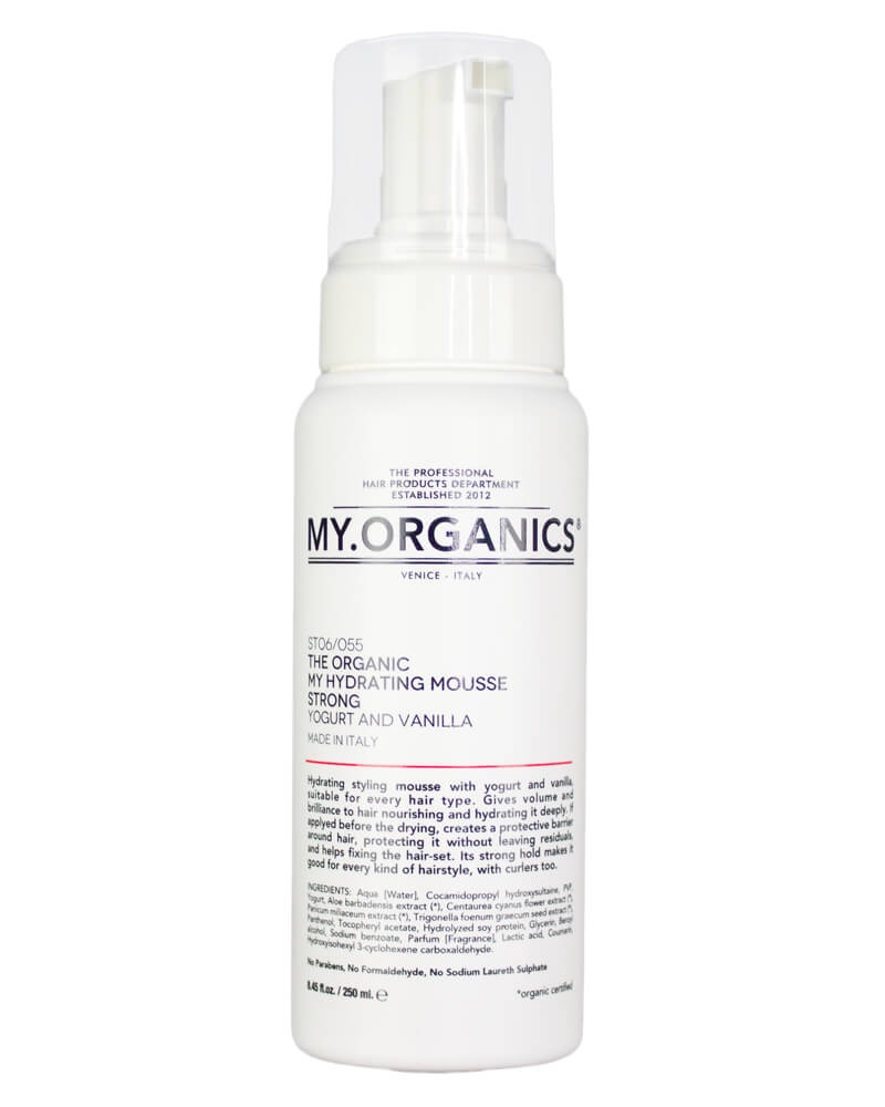 My.Organics The Organic My Hydrating Mousse Strong Yogurt And Vanilla 250 ml