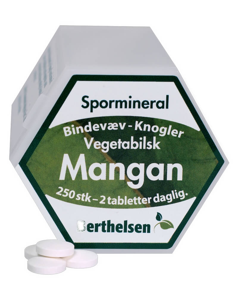 Berthelsen Naturprodukter - Mangan   250 stk.