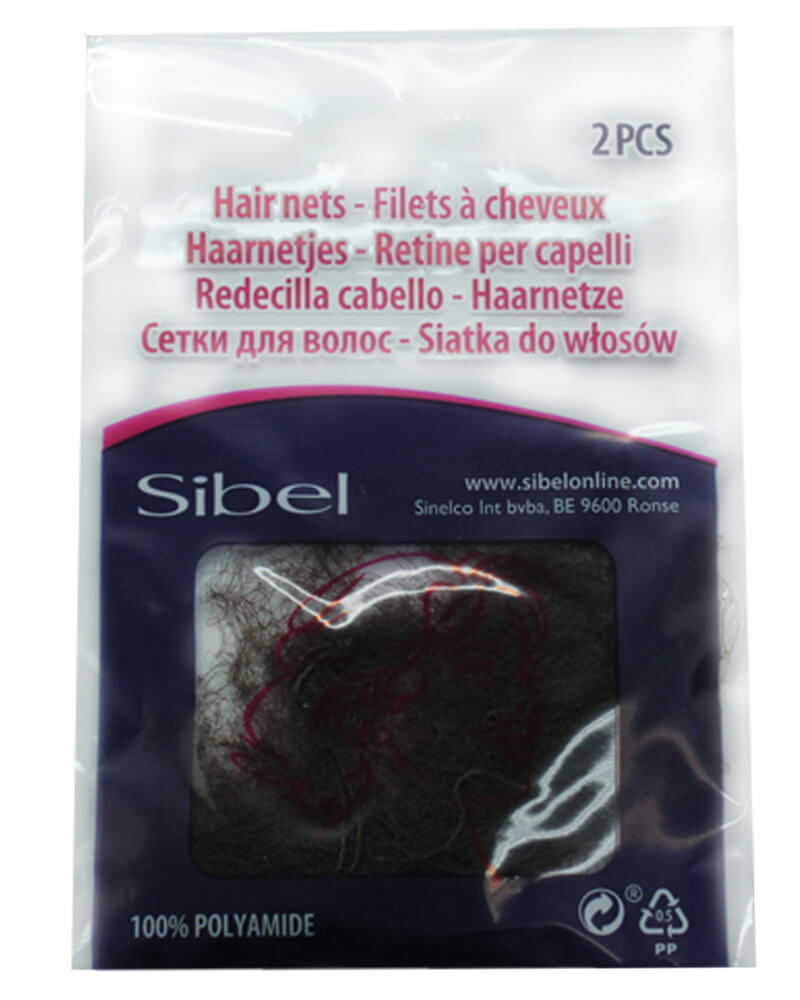 Sibel Hair Nets Medium Brown Ref. 118023347 2 stk.