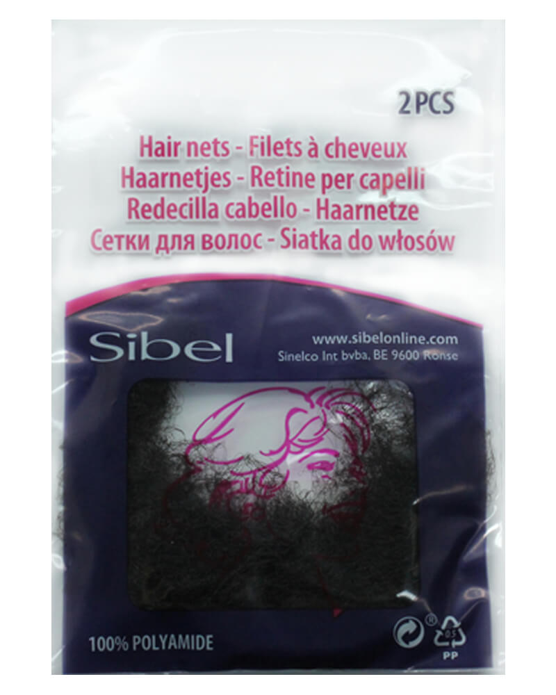 Sibel Hair Nets Dark Brown Ref. 118023345 2 stk.