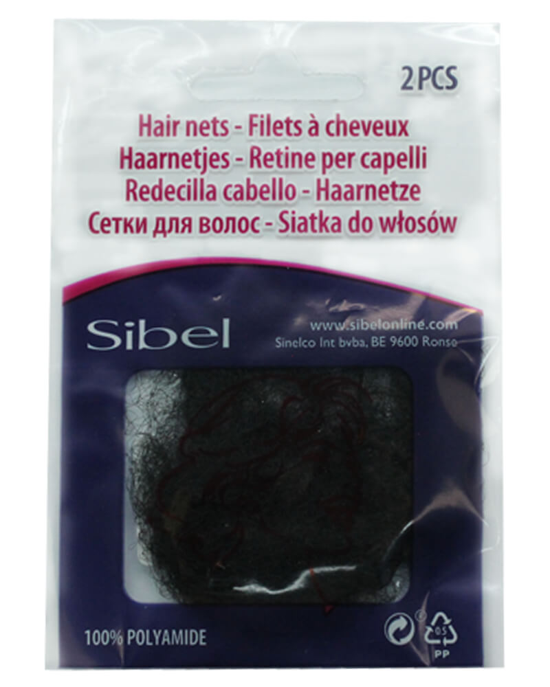 Sibel Hair Nets Black Ref. 118023302 2 stk.