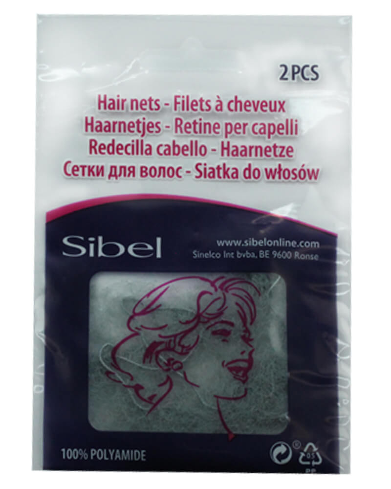 Sibel Hair Nets Grey Ref. 118023318 2 stk.