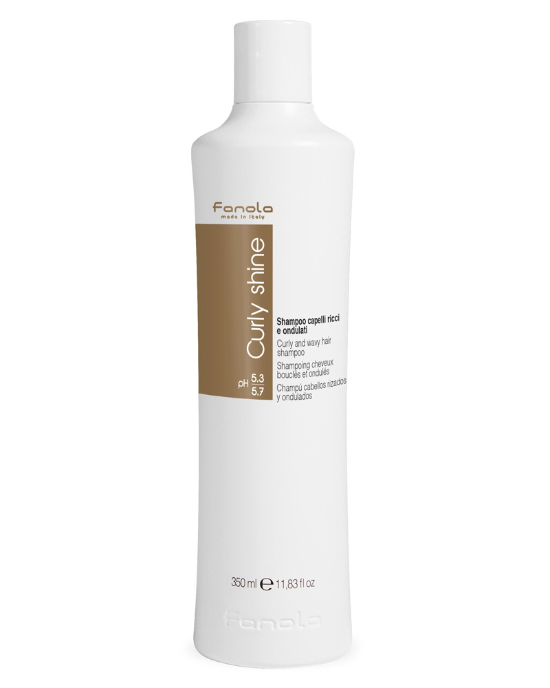 Fanola Curly Shine Curly And Wavy Hair Shampoo 350 ml