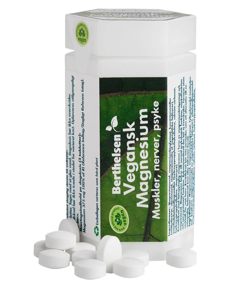 Berthelsen Naturprodukter Vegansk Magnesium 90 stk.