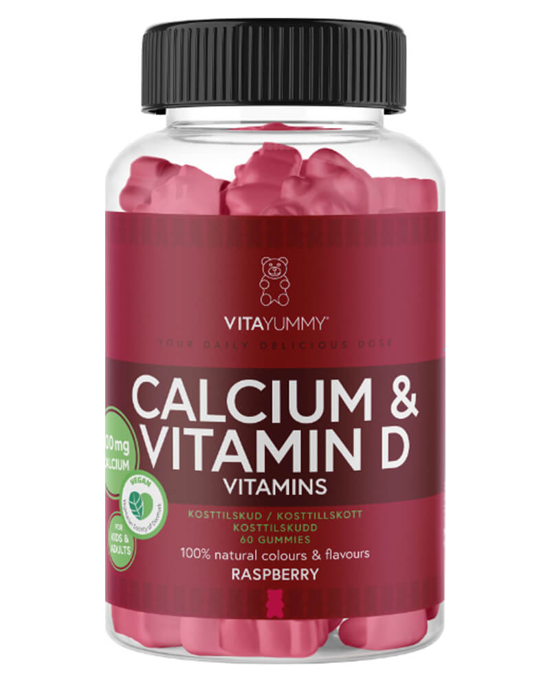 VitaYummy Calcium & Vitamin D Raspberry Gummies 180 g