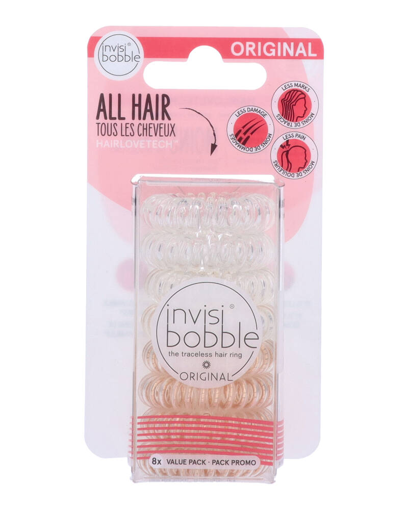 Invisibobble Original Clear Bronze 8 stk.