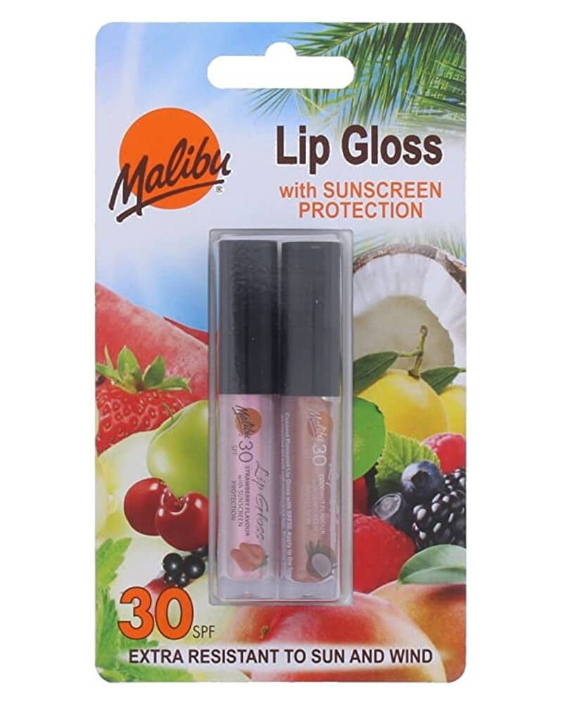 Malibu Lip Gloss SPF 30 2 stk.