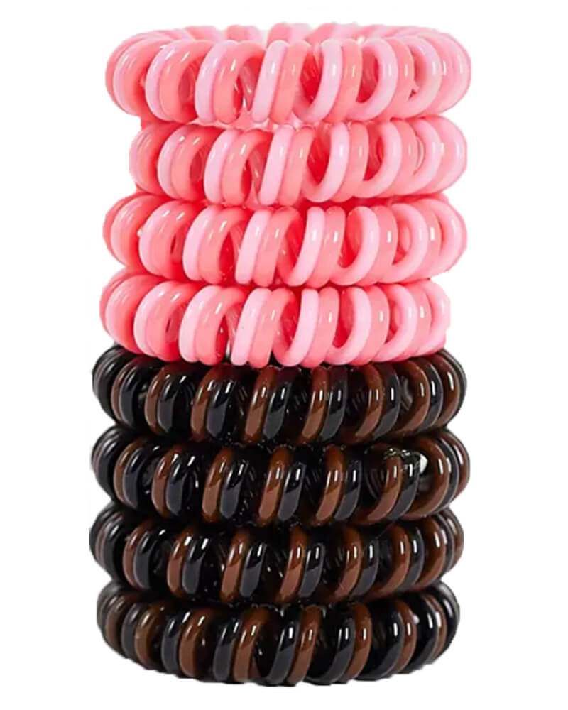 Invisibobble Extra Hold Value Pack - Pink Brown 8 stk.