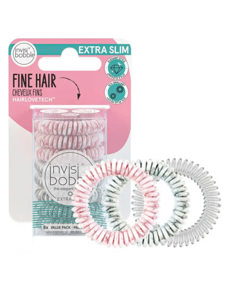 Invisibobble Ib Exstra Slim Marbelous 8 stk.